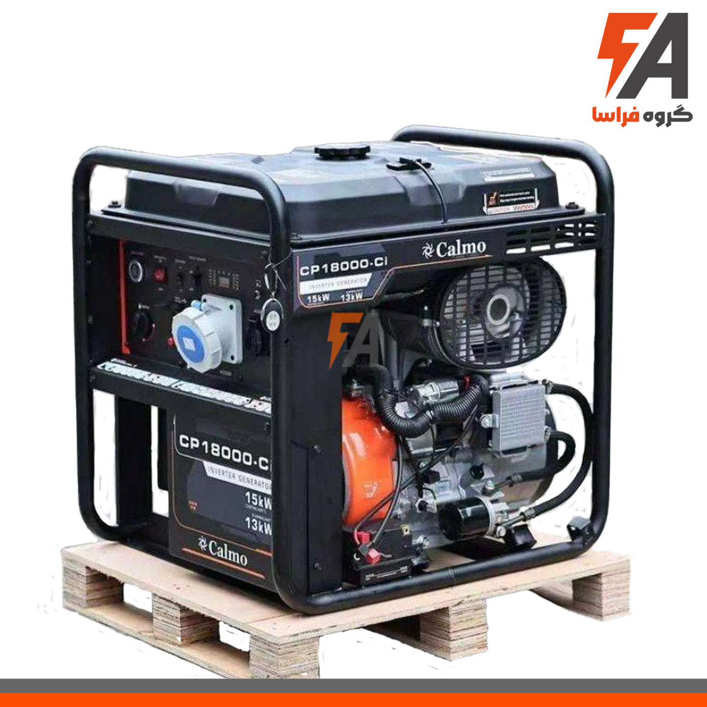 موتور برق 15 کیلووات کالمو مدل CP18000-ci +دو سال گارانتی